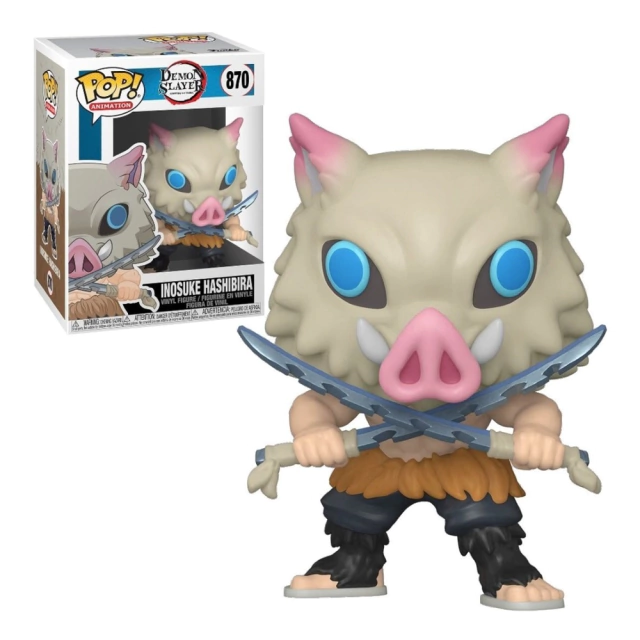 Boneco Funko Pop Demon Slayer Inosuke Hashibira 870