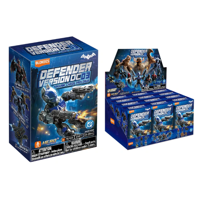 Blokees Kit DC Defender Version Arkham Chaos Prologue Model Kit 75703