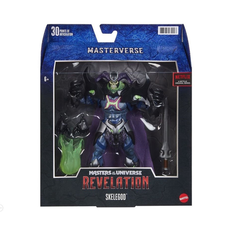 Boneco Masters Of The Universe Motu Revelation Skelegod Gyv17 Mattel