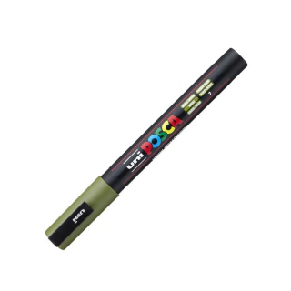 Caneta Posca Uni Pc-3m Verde Caqui 0.9-1.3mm #7 2326