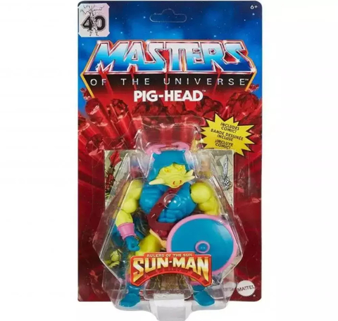 Boneco He-man Masters Of The Universe Origins Pig-Head hdt01 Mattel