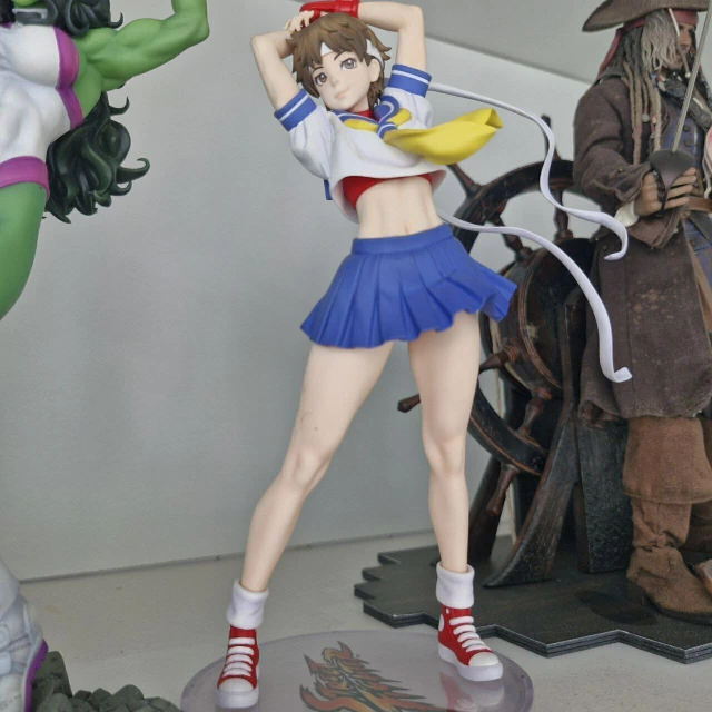 LIVE DA PENS - Bishoujo Sakura Street Fighter Kotobukiya - SEM CAIXA - comprar online