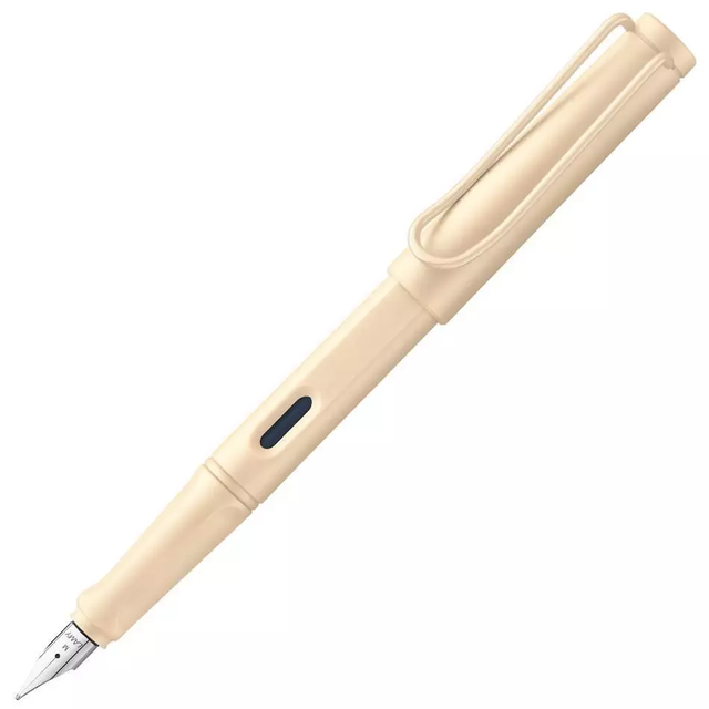 Caneta Tinteiro Lamy Safari Cozy Creme Pena Extra Fina