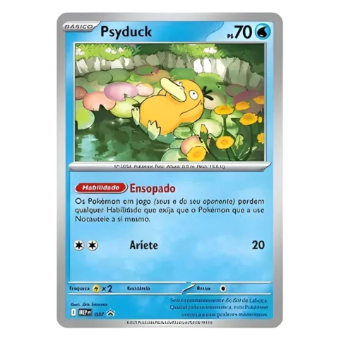 Pokémon Blister Quádruplo Megaevolução Tcg Psyduck Copag 10-10051-101