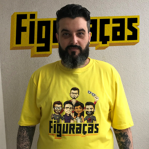 Somos todos Figuraças - Camiseta Oficial do Canal Figuraças