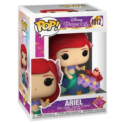 Boneco Funko Pop Princesas Disney Ariel Pequena Sereia 1012