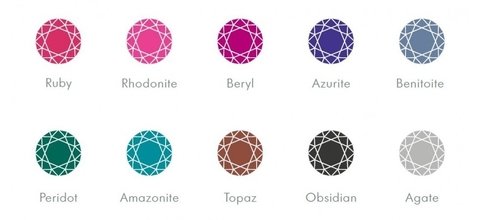 Frasco Tinta Lamy Crystal Ink Linha Premium 30ml Obsidian