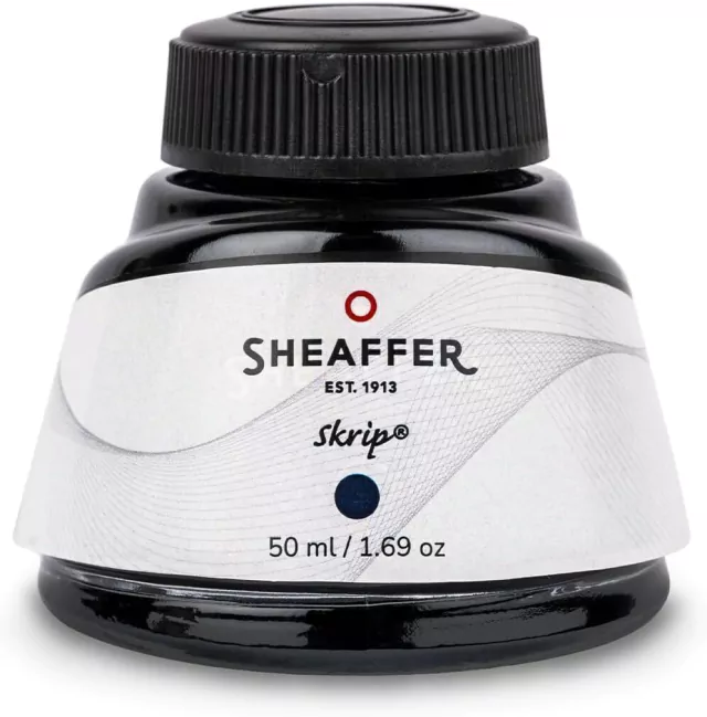 Frasco De Tinta Sheaffer Skrip Azul Negro 50 ml 94211