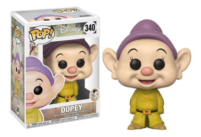 Dopy Anão Dunga - Branca De Neve 80 Anos Pop Funko 340