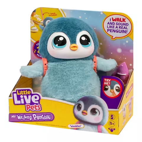 Pelucia Little Live Pets Meu Pinguim F0172-6 Fun