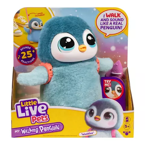 Pelucia Little Live Pets Meu Pinguim F0172-6 Fun