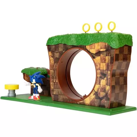 Sonic Playset Colina Verde Green Hill Zone - Sunny 3403