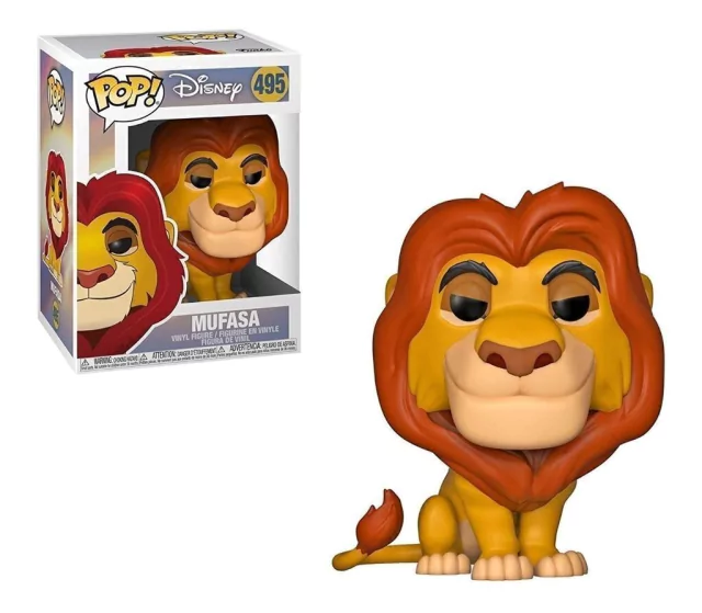 Mufasa #495 - O Rei Leão - Pop Funko