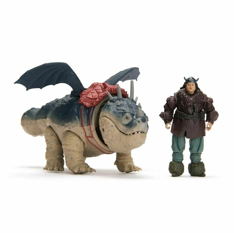 Como Treinar o Seu Dragão Gronckle e Boneco Melequento Sunny 4465