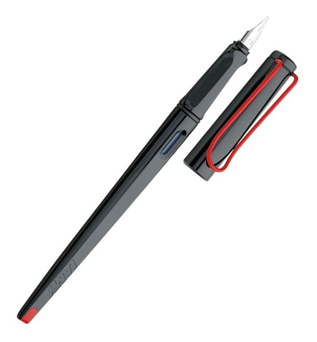 Caneta Tinteiro Lamy Joy Preto Com Vermelho Pena 1.1mm