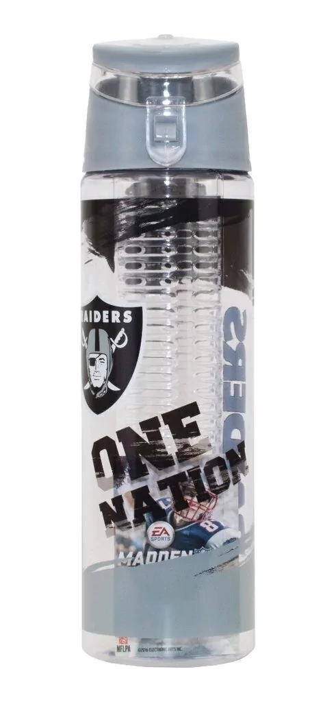 Garrafa Com Infusor Oakland Raiders - Nfl