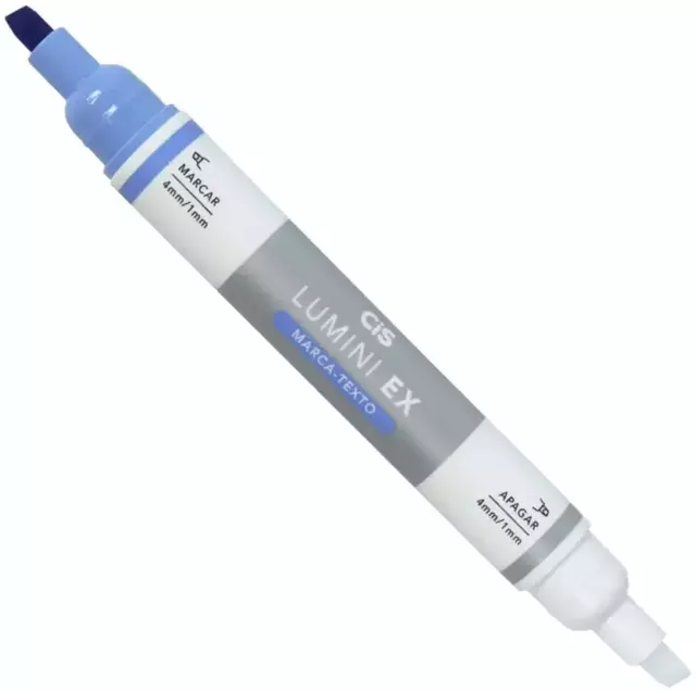 Marca Texto Apagável Lumini Ex Azul Cis 7877