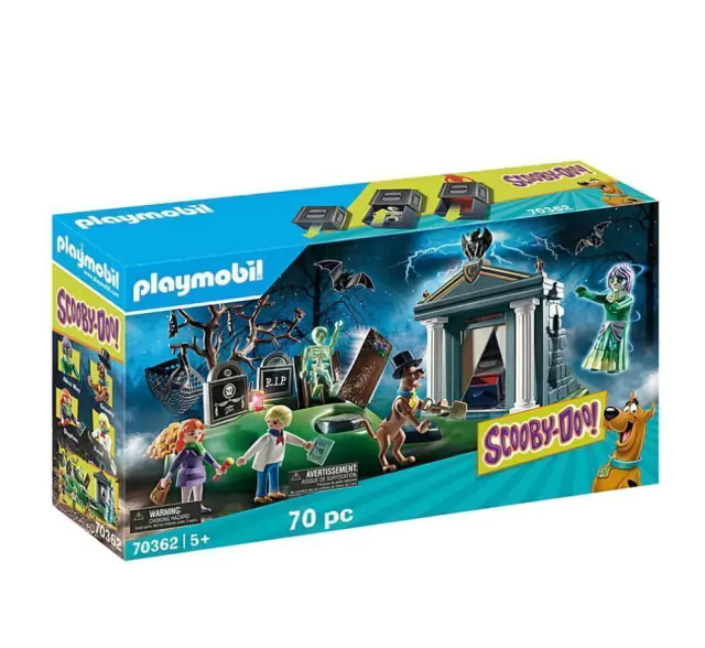 Playmobil Aventura no Cemitério Scooby-Doo Sunny 70362