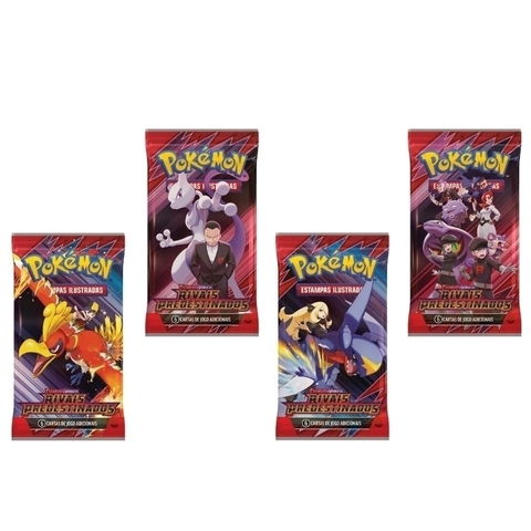 Pré-venda Garantida - Box Display Pokémon Rivais Predestinados EV10 35553 - Caixa Lacrada Com 36 Boosters (216 Cartas) Copag - Ler termos de compra