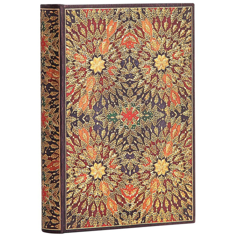 Caderno Paperblanks 14x9,5cm Pautado Fire Flowers Mini 54122