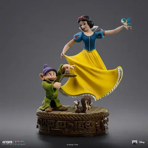 Estátua Snow White - Snow White and the Seven Dwarfs - Art Scale 1/10 - Iron Studios