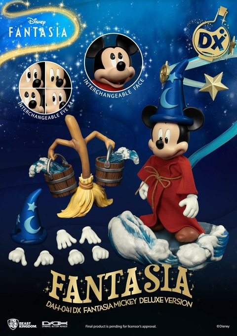 Figura Mickey Fantasia Deluxe - Disney Classic Beast Kingdom