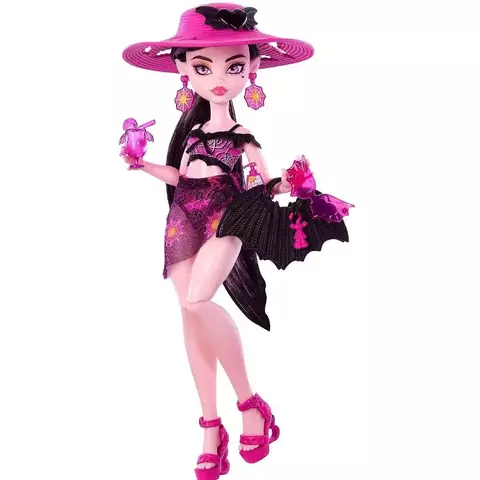 Boneca Monster High Scare-Adise Island Draculaura Mattel Hrp66