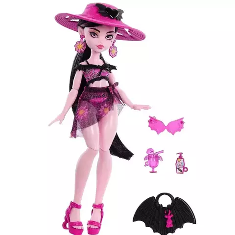 Boneca Monster High Scare-Adise Island Draculaura Mattel Hrp66