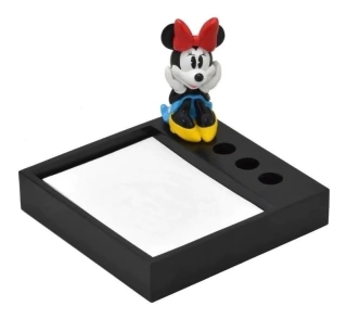 Porta Caneta E Bloco De Notas Minnie Disney 457015 Mabruk