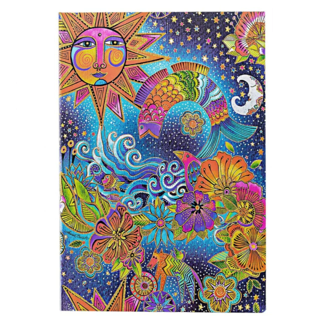 Caderno Paperblanks Celestial Magic 30x20 Cm Capa Dura Sem Pauta 9690-0