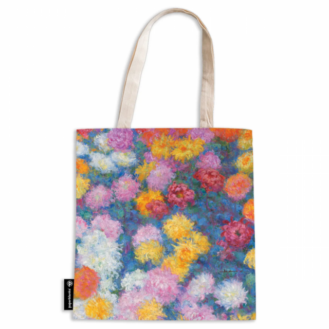 Bolsa Canvas Bag Paperblanks Monet’s Chrysanthemums 9757-0