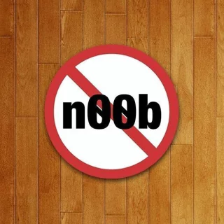 Placa Decorativa Proibido Noob - Legião Nerd