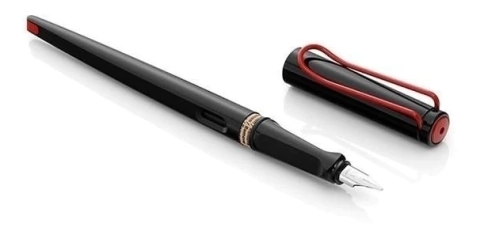 Caneta Tinteiro Lamy Joy Preto Com Vermelho Pena 1.1mm