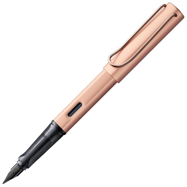 Caneta Tinteiro Lamy Lx - Live Deluxe Rosegold Pena Media