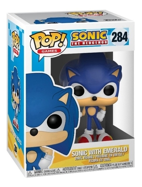 Sonic With Emerald - Pop Funko 284