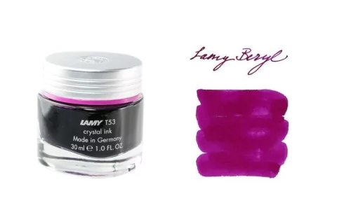 Frasco De Tinta Lamy Crystal Ink Linha Premium 30ml Beryl
