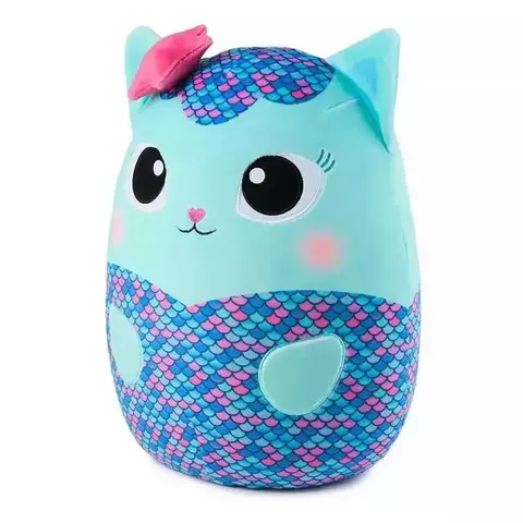 Pelúcia Squishmallows Mercat Sereia 30cm Gabbys Dollhouse Sunny 3962
