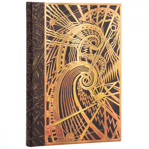 Caderno Paperblanks The Chanin Spiral Midi 18x13 Cm Capa Dura 81265