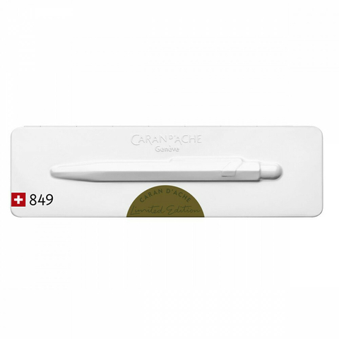 Caneta Esferográfica Caran d'Ache Claim Your Style Moss Green Edição Limitada 849566