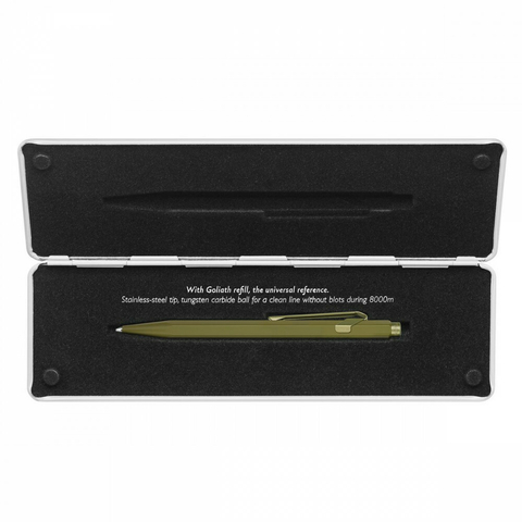 Caneta Esferográfica Caran d'Ache Claim Your Style Moss Green Edição Limitada 849566