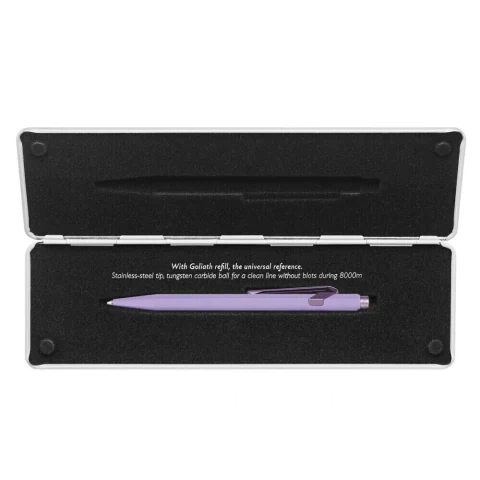 Caneta Esferográfica Caran d'Ache Claim Your Style Violet Edição Limitada 849567