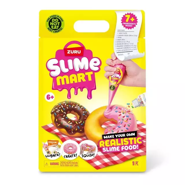Slime Mart Zuru Donuts Slime Food F0213-4 Fun