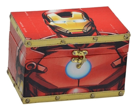 Caixa Homem Ferro Iron Man Porta Treco Marvel Mabruk 274137