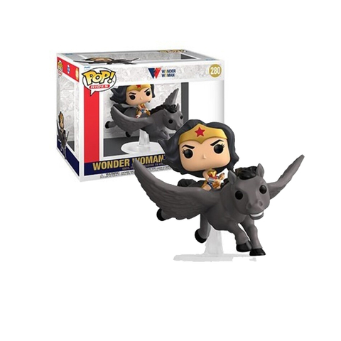 Boneco Funko Pop Dc Wonder Woman On Pegasus 280