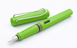 Caneta Tinteiro Lamy Safari Shiny Green - Verde