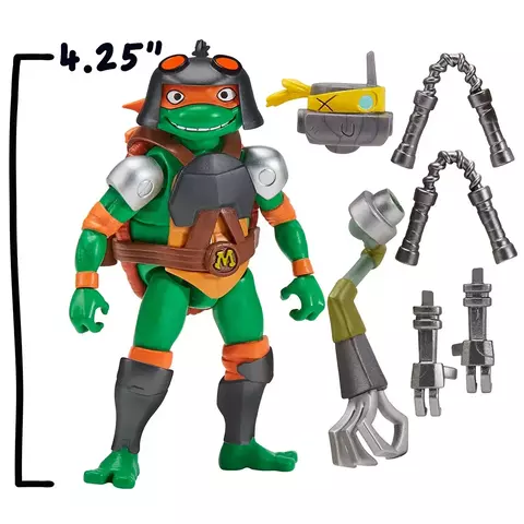 Tartarugas Ninja Mutations Mix 'N Match Michelangelo Com Armadura 3670 Sunny