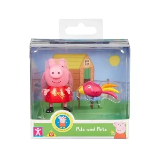 Peppa Pig Figura Amigos E Pets Peppa E Passarinho 2318 Sunny