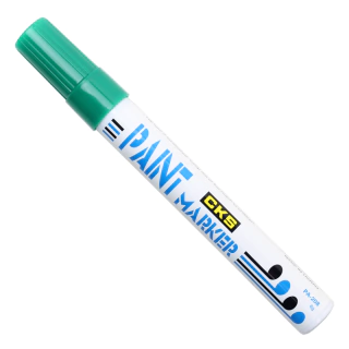 Marcador Permanente CKS Paint Marker Verde