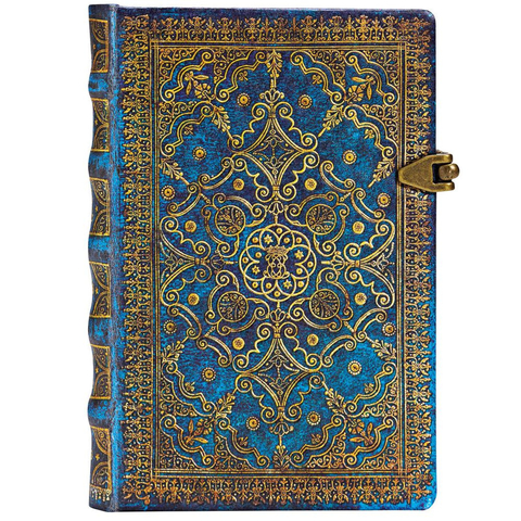 Caderno Paperblanks 14x9,5cm Pautado Equinoxe Azure 2683-9