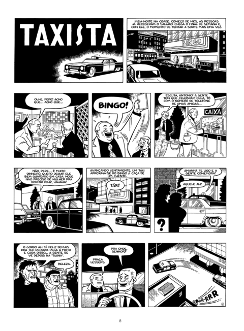 Taxista - Graphic Novel por Martí Riera